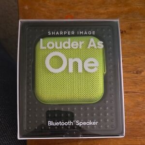 Sharper Image Vibrant Green Wireless Speaker
